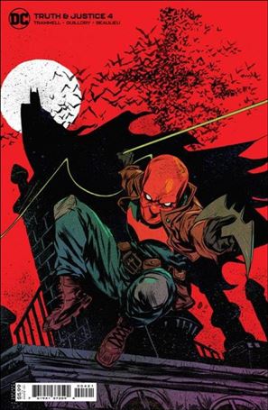 Truth & Justice issue 4-B Sanford Greene Cardstock Cover