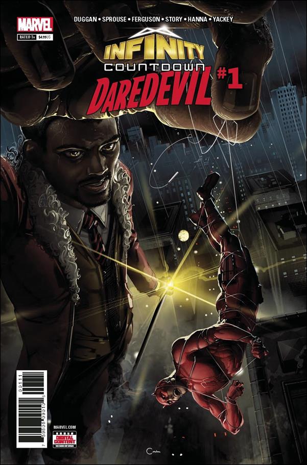 Infinity Countdown: Daredevil issue 1 Clayton Crain Cover