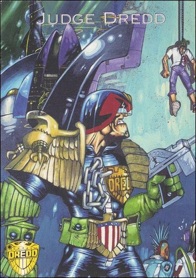 Judge Dredd: The Epics (Promo) card PROTO 1-B Judge Dredd (Thin Lettering)
