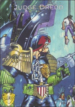 Judge Dredd: The Epics (Promo) card PROTO 1-B Judge Dredd (Thin Lettering)