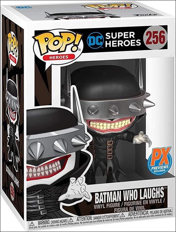 POP! Heroes figure 256 Batman Who Laughs Previews Exclusive