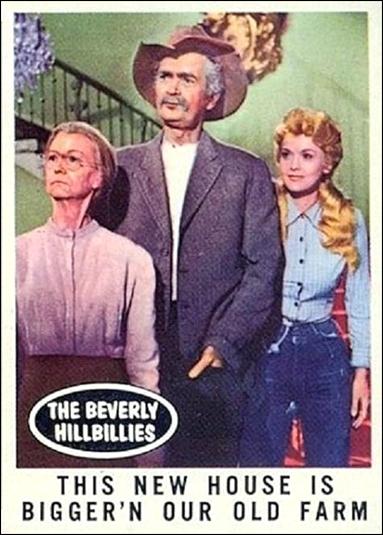 Beverly Hillbillies (Base Set) card 45 This New House is Bigger'n Our Old Farm