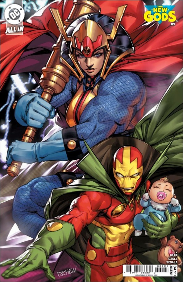 New Gods (2025) issue 9-B Derrick Chew Cardstock Cover