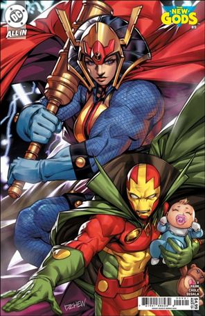 New Gods (2025) issue 9-B Derrick Chew Cardstock Cover