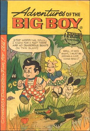 Adventures of the Big Boy issue 146-B West Coast Cover