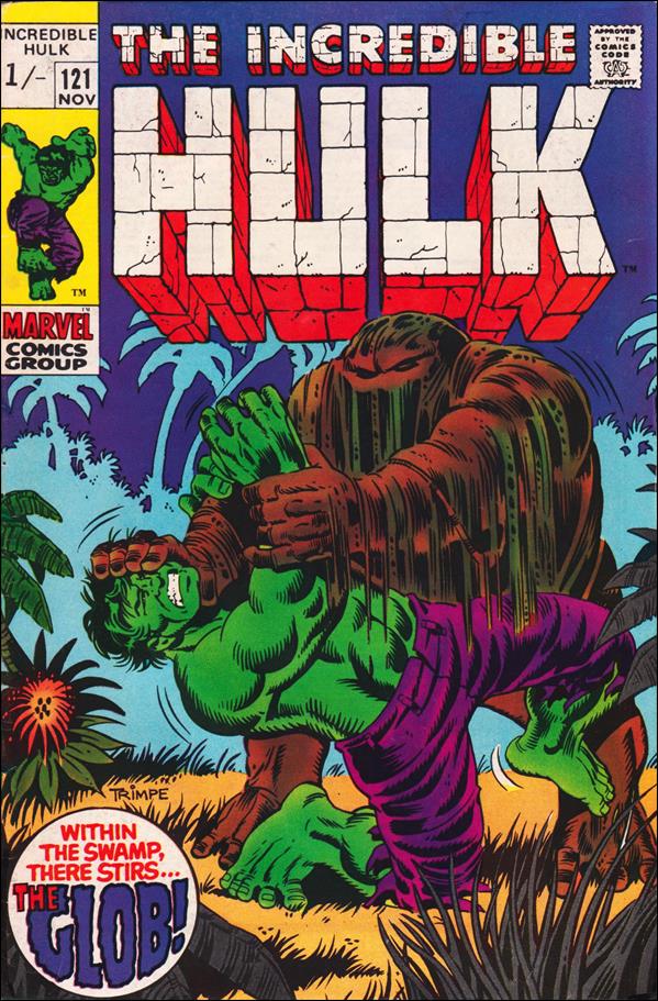 Incredible Hulk (1968) issue 121-B UK Price Cover
