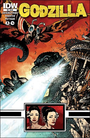 Godzilla (2012) 6-A by IDW