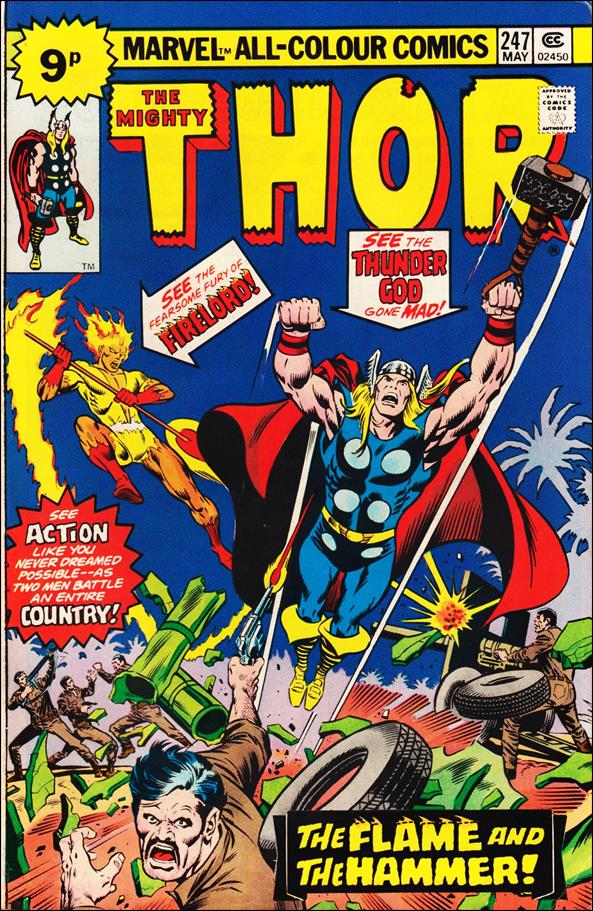 Thor (1966) issue 247-C UK Price Cover
