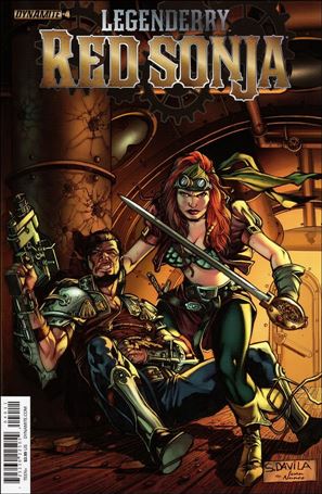 Legenderry Red Sonja (2015) issue 4 Standard Cover