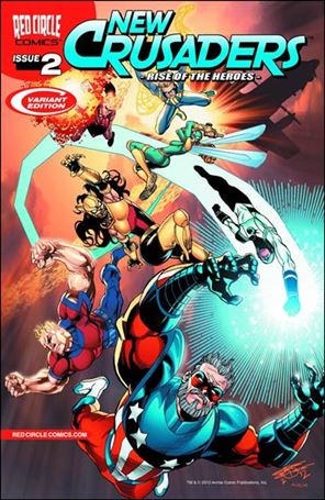 New Crusaders: Rise of the Heroes issue 2-C Chris Cross Cover