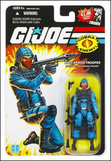 G.I. Joe 25th Anniversary Basic 3 3/4" Action Figures figure 62 Cobra Bazooka Trooper (Anti-Armor Trooper)