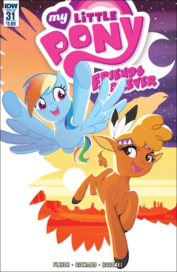 My Little Pony: Friends Forever issue 31 Tony Fleecs Cover
