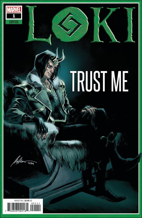Loki (2019) issue 1-D Rafael Albuquerque 1:50 Cover