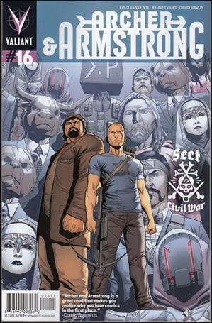 Archer & Armstrong (2012) issue 16 Clayton Henry Cover