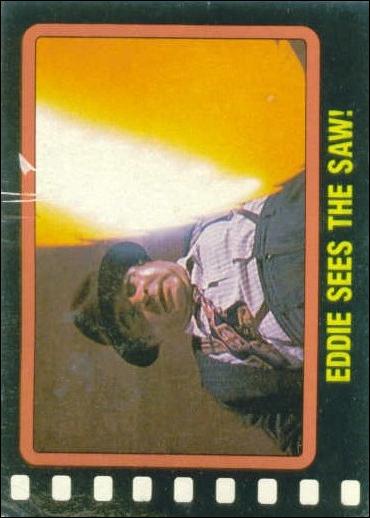 Who Framed Roger Rabbit? (Base Set) card 120 Eddie Sees the Saw!