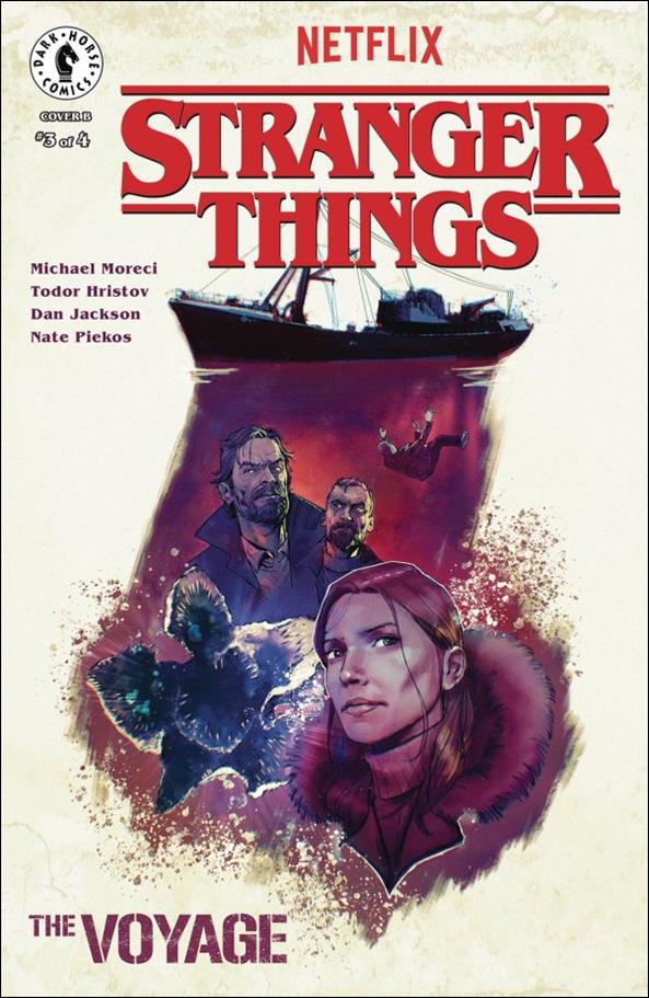Stranger Things : The Voyage issue 3-B Mark Chater Cover