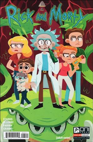 Rick and Morty (2015) issue 25-B Erin Hunting Cover