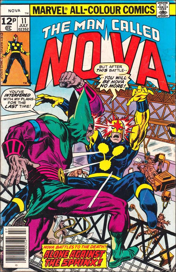 Nova (1976) issue 11-C UK Price Cover