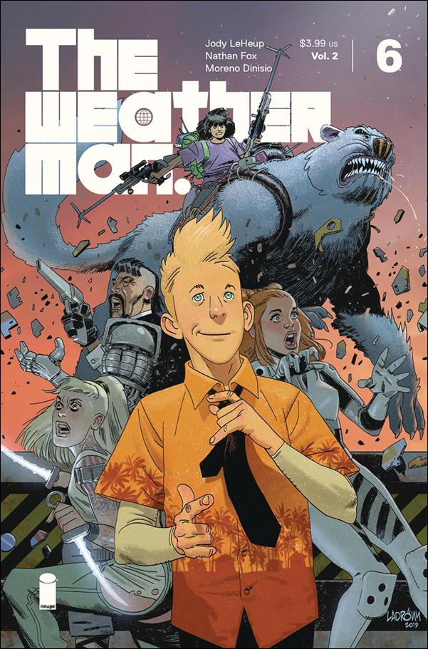 Weatherman (2019) issue 6-C Jose Ladrönn Cover