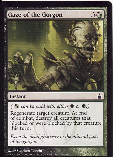 Magic the Gathering: Ravnica (Base Set)  card 246 Gaze of the Gorgon