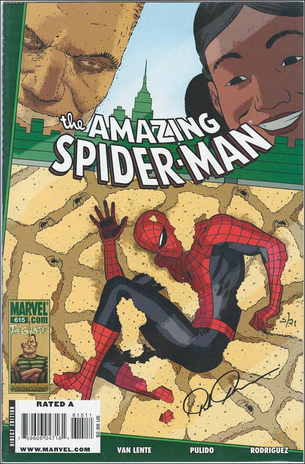 Amazing Spider-Man (1963) issue 615-C DF P Rivera Cover (Signed by P Rivera) 1/29
