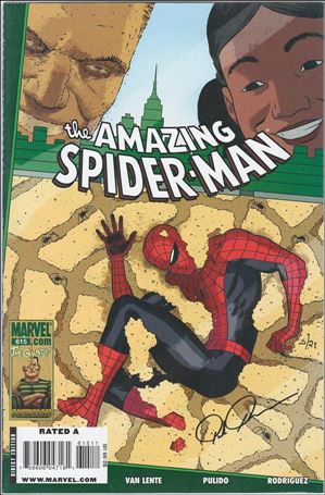 Amazing Spider-Man (1963) issue 615-C DF P Rivera Cover (Signed by P Rivera) 1/29