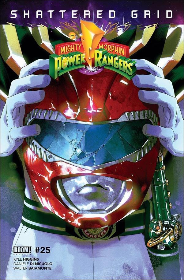 Mighty Morphin Power Rangers issue 25-B Goni Montes "Red Ranger" Cover