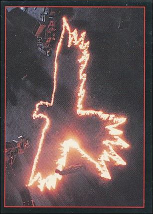 Crow: The Movie (Base Set) card 66 Down in Flames