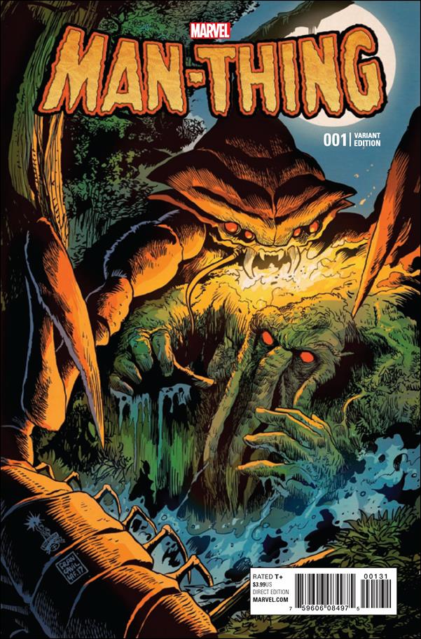 Man-Thing (2017) issue 1-C Francesco Francavilla Cover