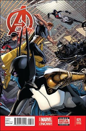 Avengers (2013) issue 25-B Dustin Weaver 1:50 Cover