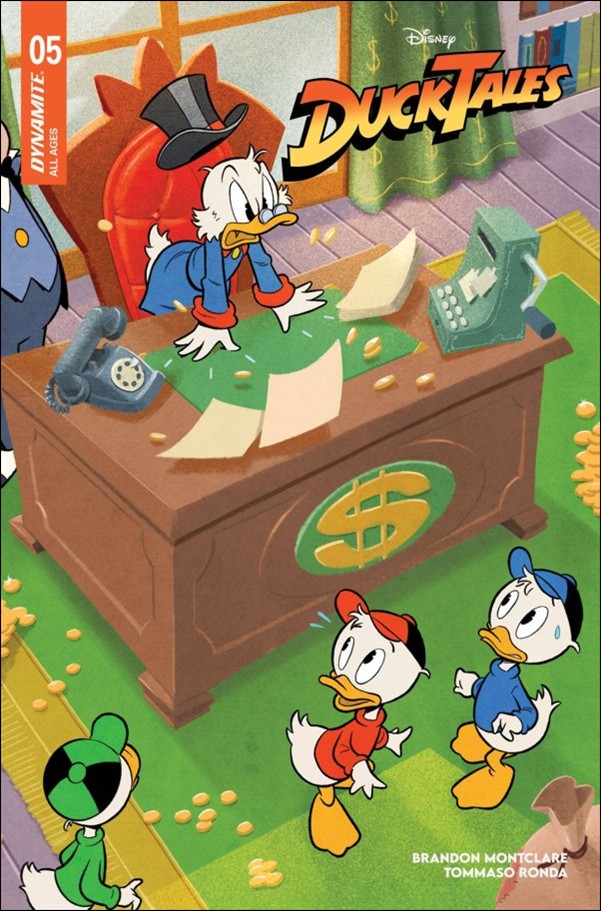 Ducktales (2024) issue 5-E Tommaso Ronda Cover
