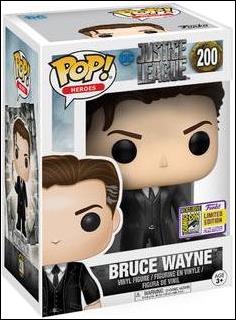 POP! Heroes figure 200 Bruce Wayne SDCC 2017