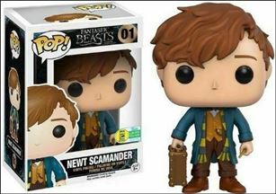 POP! Fantastic Beasts  figure 1-B Newt Scamander (2016 SDCC Exclusive)