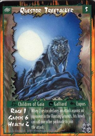 Rage Limited (Base Set) card 203 Questor Treetalker 