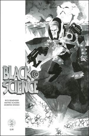 Black Science issue 30-C Matteo Scalera Spawn B&W Cover