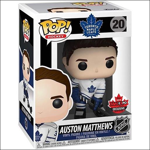 Pop! Hockey figure 20-B Auston Matthews (Away Jersey)
