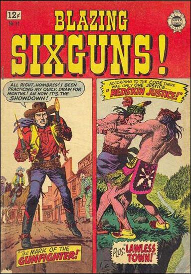 Blazing Sixguns  issue 17
