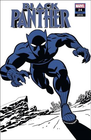 Black Panther (2018) issue 24-D Michael Cho Two-Tone Cover