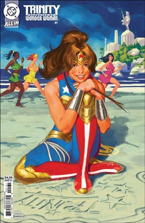 Trinity: Daughter of Wonder Woman issue 1-B David Talaski Cardstock Cover
