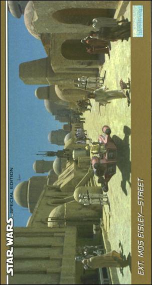 Star Wars Trilogy Special Edition Widevision  (Base Set) card 10 Ext. Mos Eisley - Street