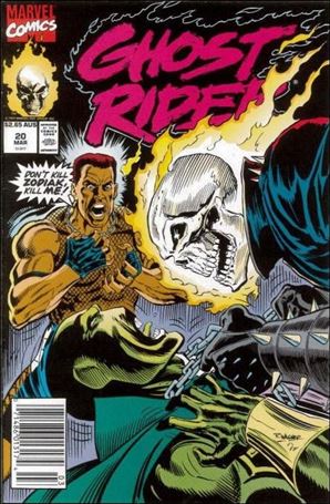 Ghost Rider (1990) issue 20-B Australian Price Cover