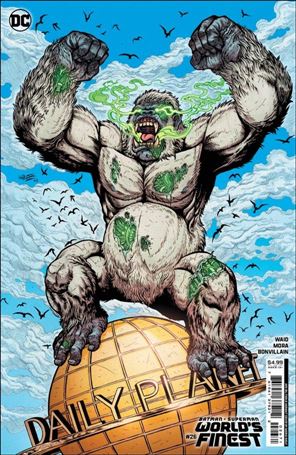 Batman/Superman: World's Finest issue 26-D Maria Wolf Ape-ril Fools Cover