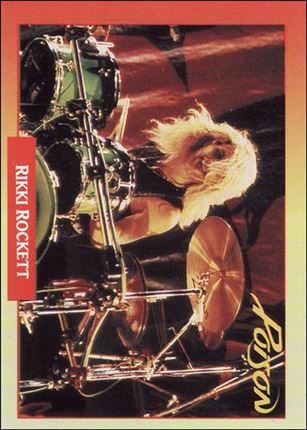 Rock Cards (Base Set) card 132 Rikki Rockett