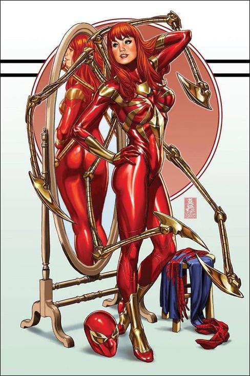 Amazing Spider-Man (2022) issue 10-E Mark Brooks NYCC Whatnot Virgin Mary Jane Cover
