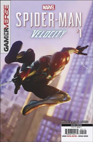 Gamerverse Spider-Man: Velocity issue 1-E 2nd Printing Cover
