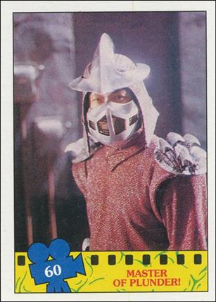 Teenage Mutant Ninja Turtles Movie (Base Set) card 60 Master of Plunder!