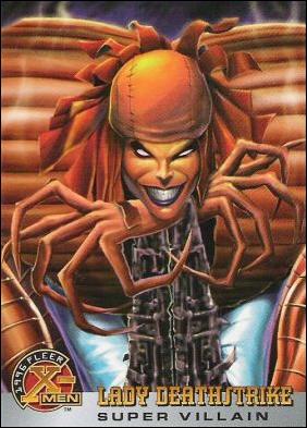 1996 Fleer X-Men Wal-Mart (Base Set) card 67 Lady Deathstrike