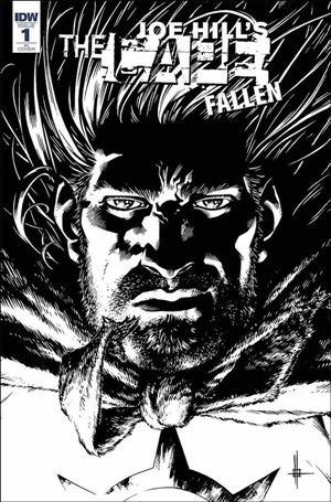 Cape: Fallen issue 1-C Zach Howard 1:10 Black & White Cover