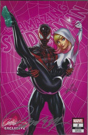 Amazing Spider-Man (2018) issue 2-I J. Scott Campbell Store Miles & Gwen Cover 1/1000