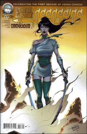 Executive Assistant: Assassins issue 17-B Tina Valentino Cover